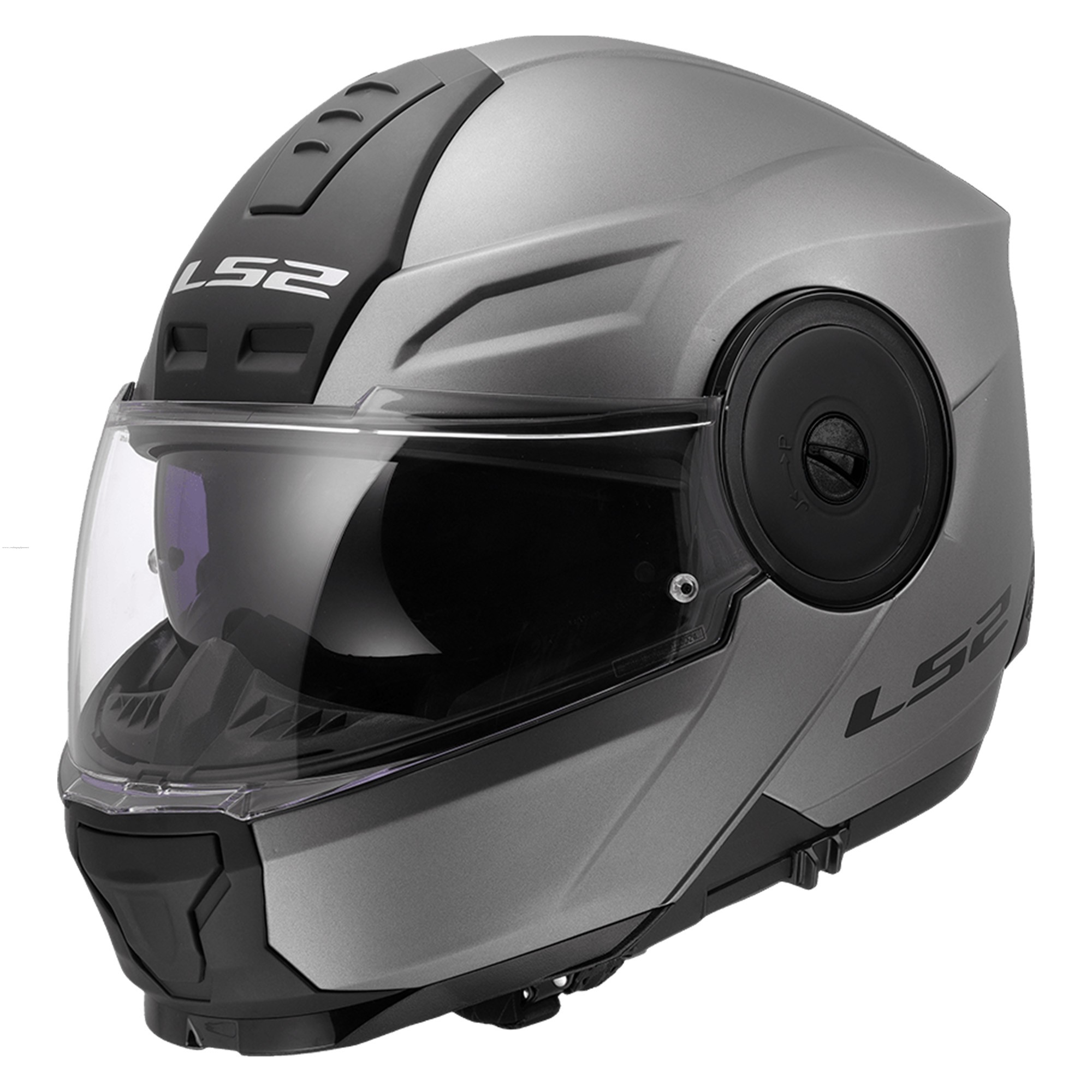 Casco Abatible LS2 Scope II Solid L Titanium FF902