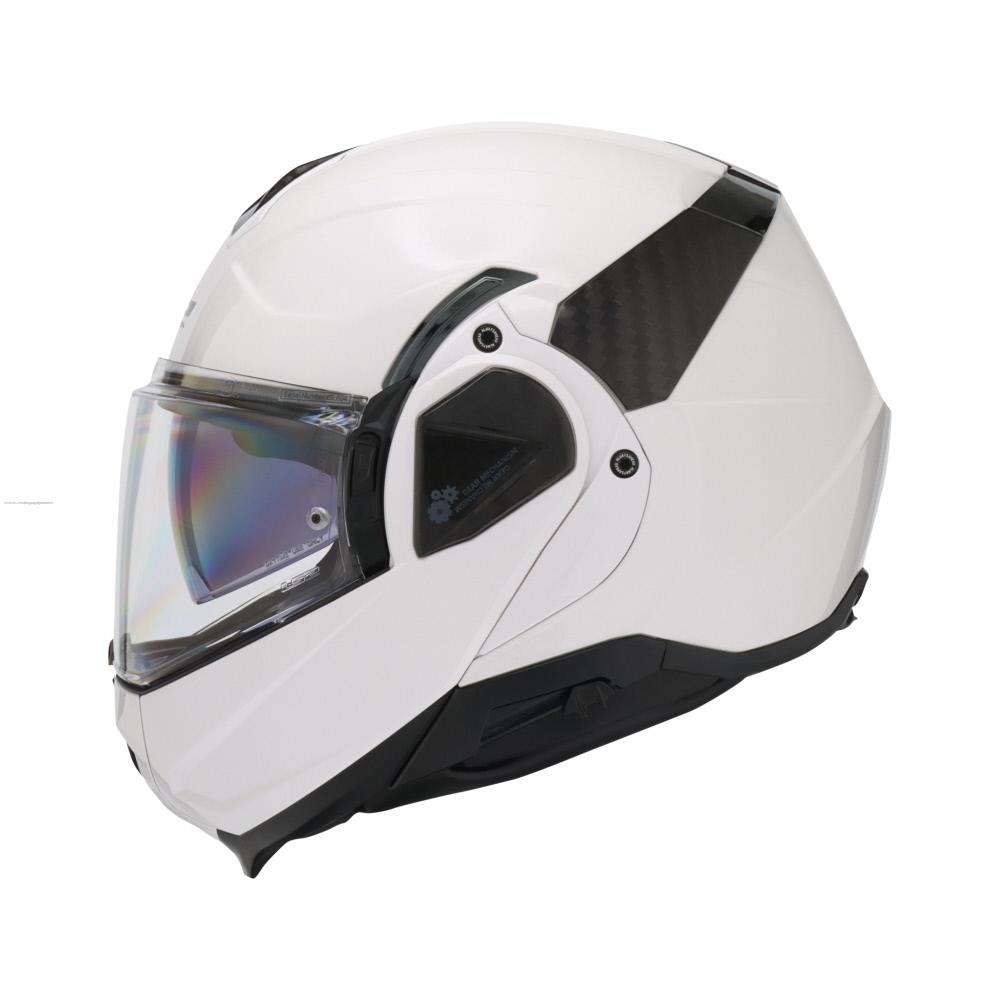 Casco Abatible LS2 Advant II Solid L Blanco FF910