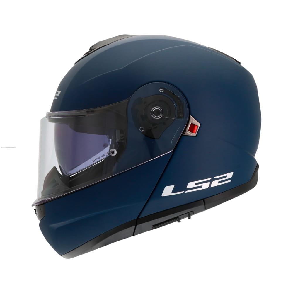 Casco Abatible LS2 Strobe II Solid L Azul FF908
