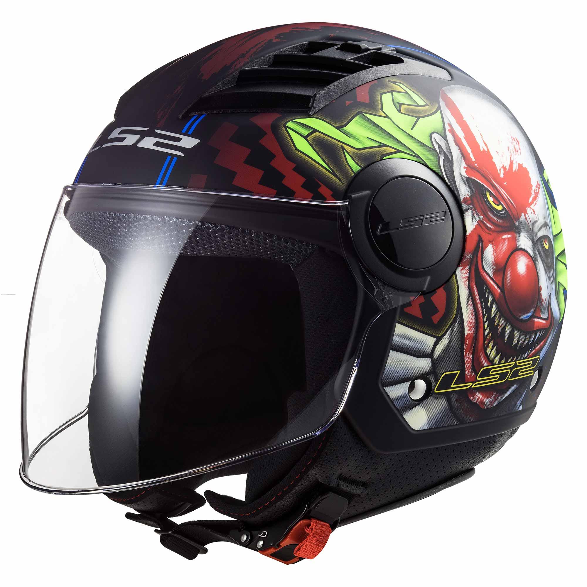 Casco Abierto LS2 Airflow Happy Dreams XXL NGO/MATE OF562