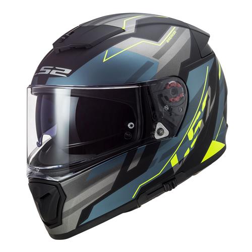 Casco Cerrado LS2 Breaker Beta M Cobalto MATE/AMA FF390