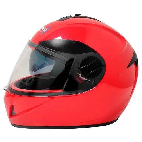 Casco Cerrado PROMOTO MD-800 Doble Mica Dot L Rojo