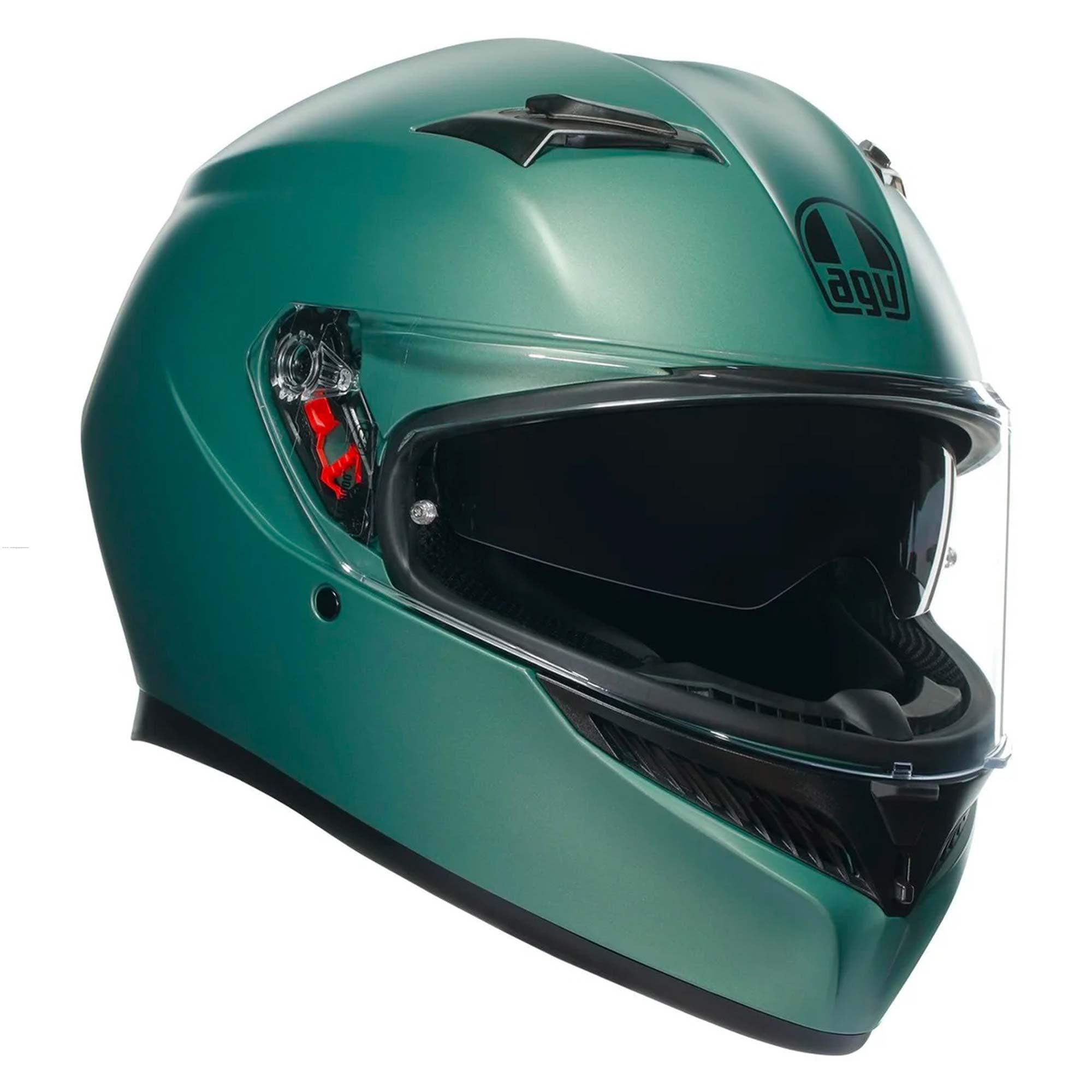 Casco Cerrado AGV K-3 E2206 Matt Salvia S Verde