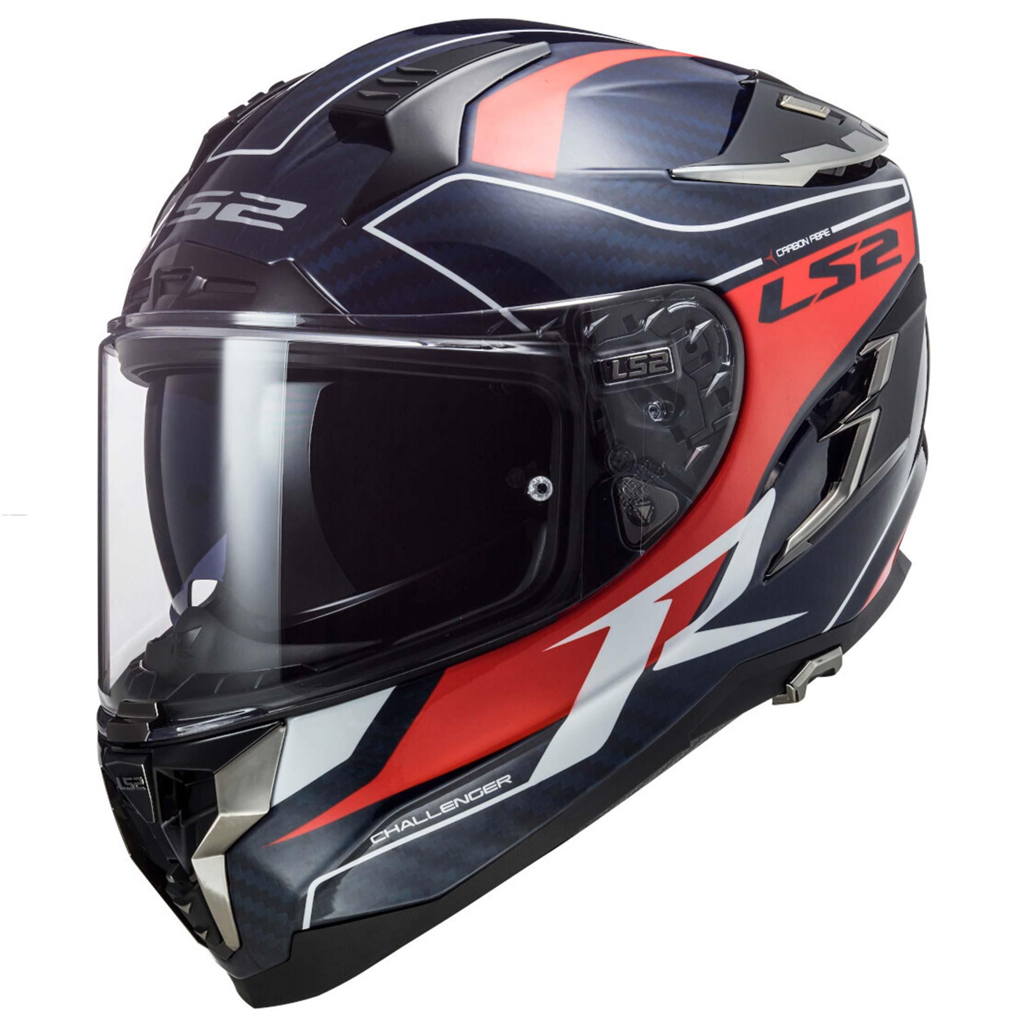 Casco Cerrado LS2 Challenger CT2 Grid M AZL/ROJ FF327