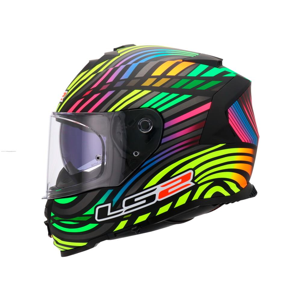 Casco Cerrado LS2 Storm II Power L Arcoiris FF800