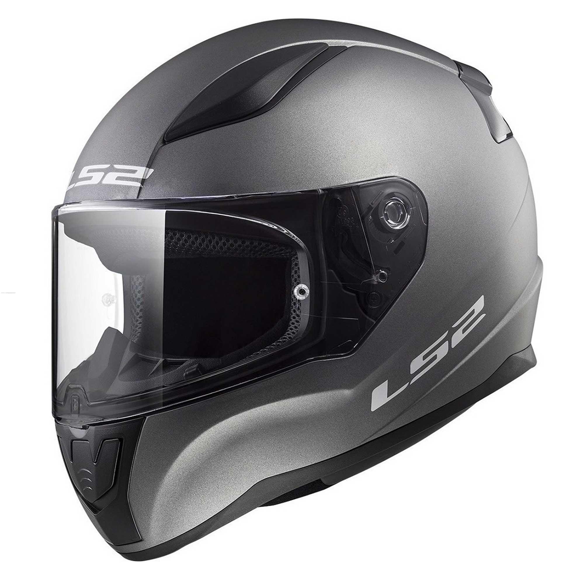 Casco Cerrado LS2 Rapid II Solid L Titanium Mate FF353