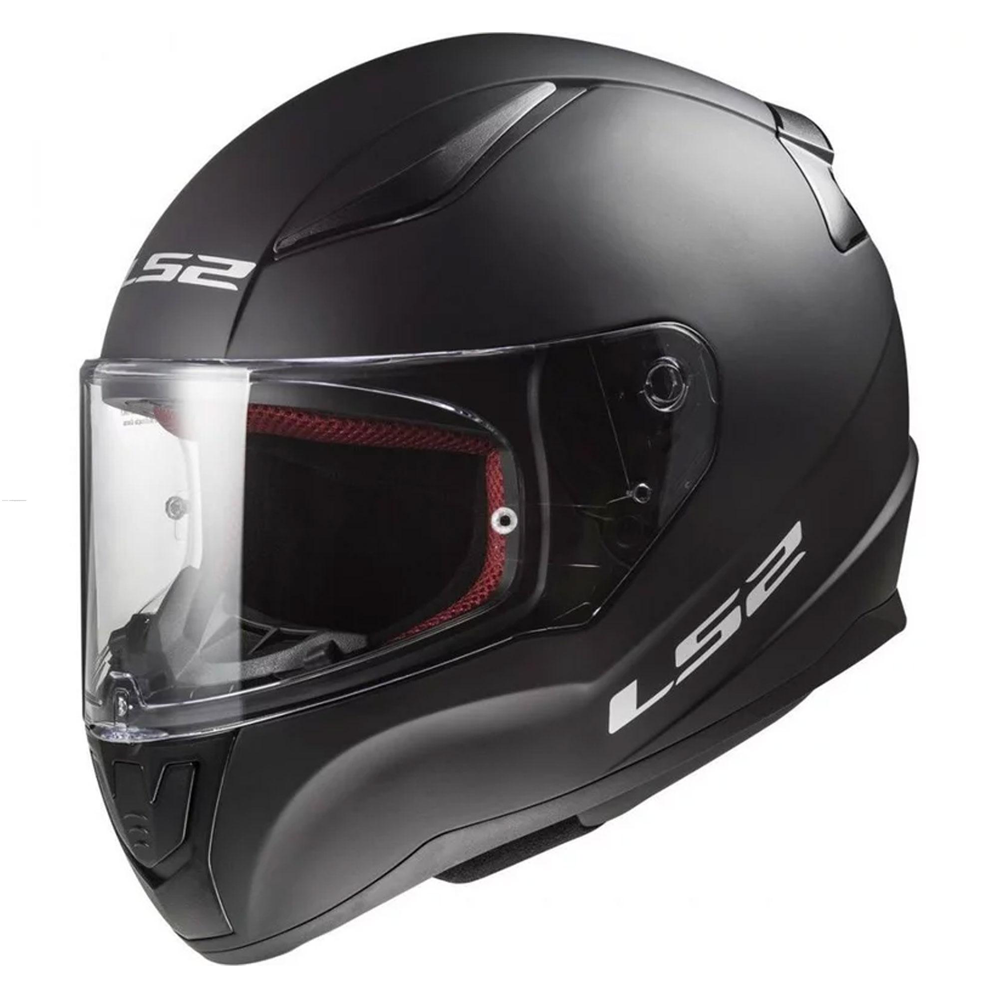 Casco Cerrado LS2 Rapid II Solid XXL NGO/MATE FF353