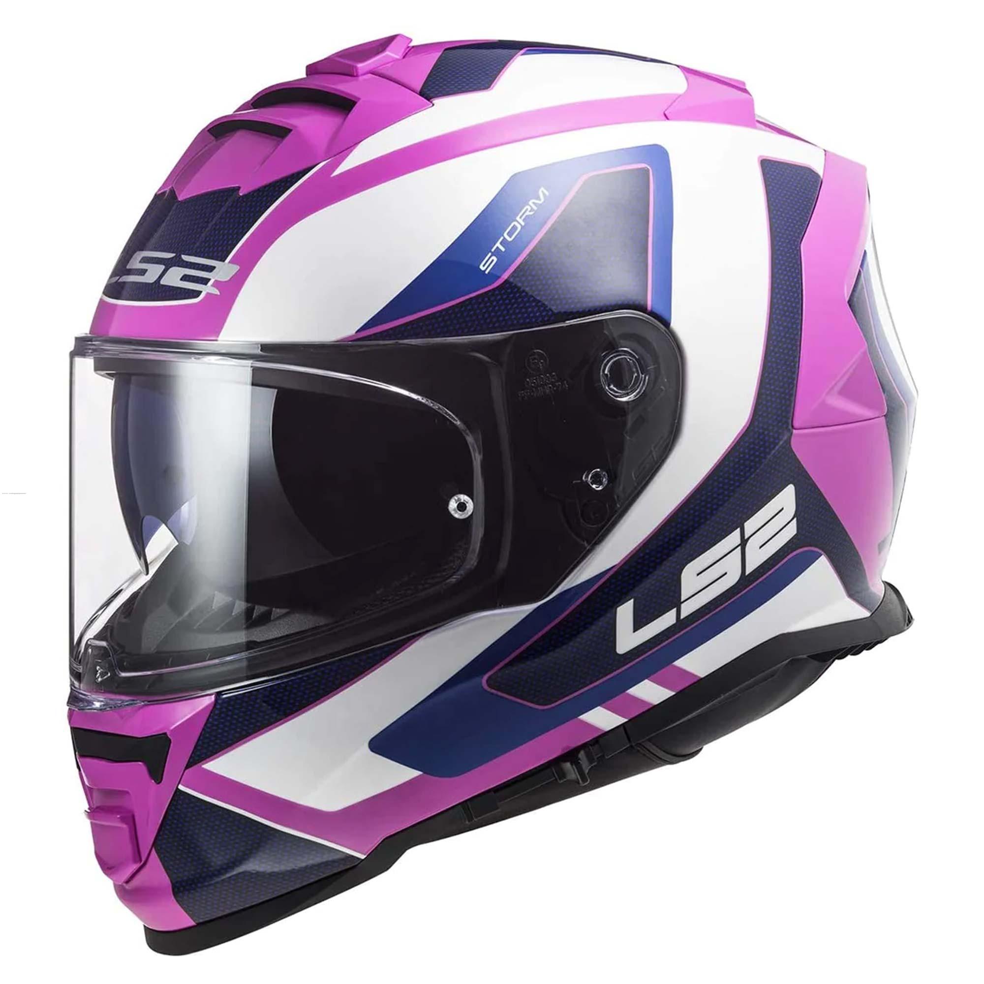 Casco Cerrado LS2 Storm II Techy S BCO/ROS FF800