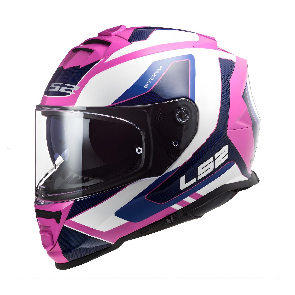 Casco Cerrado LS2 Storm II Techy M BCO/ROS FF800