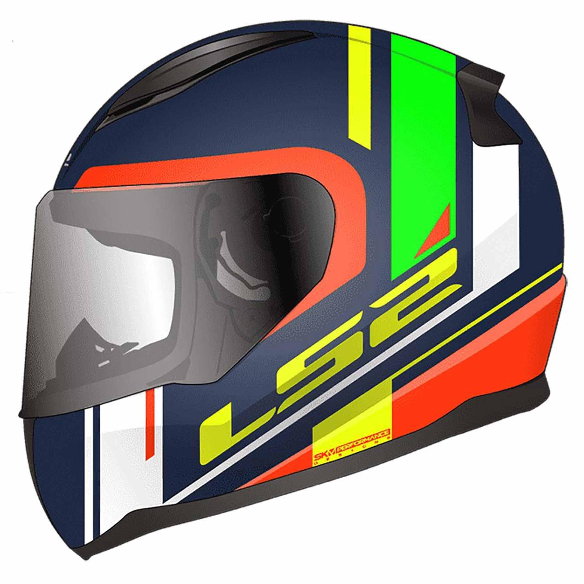 Casco Cerrado LS2 Rapid II Chos AZL/NJA FF353