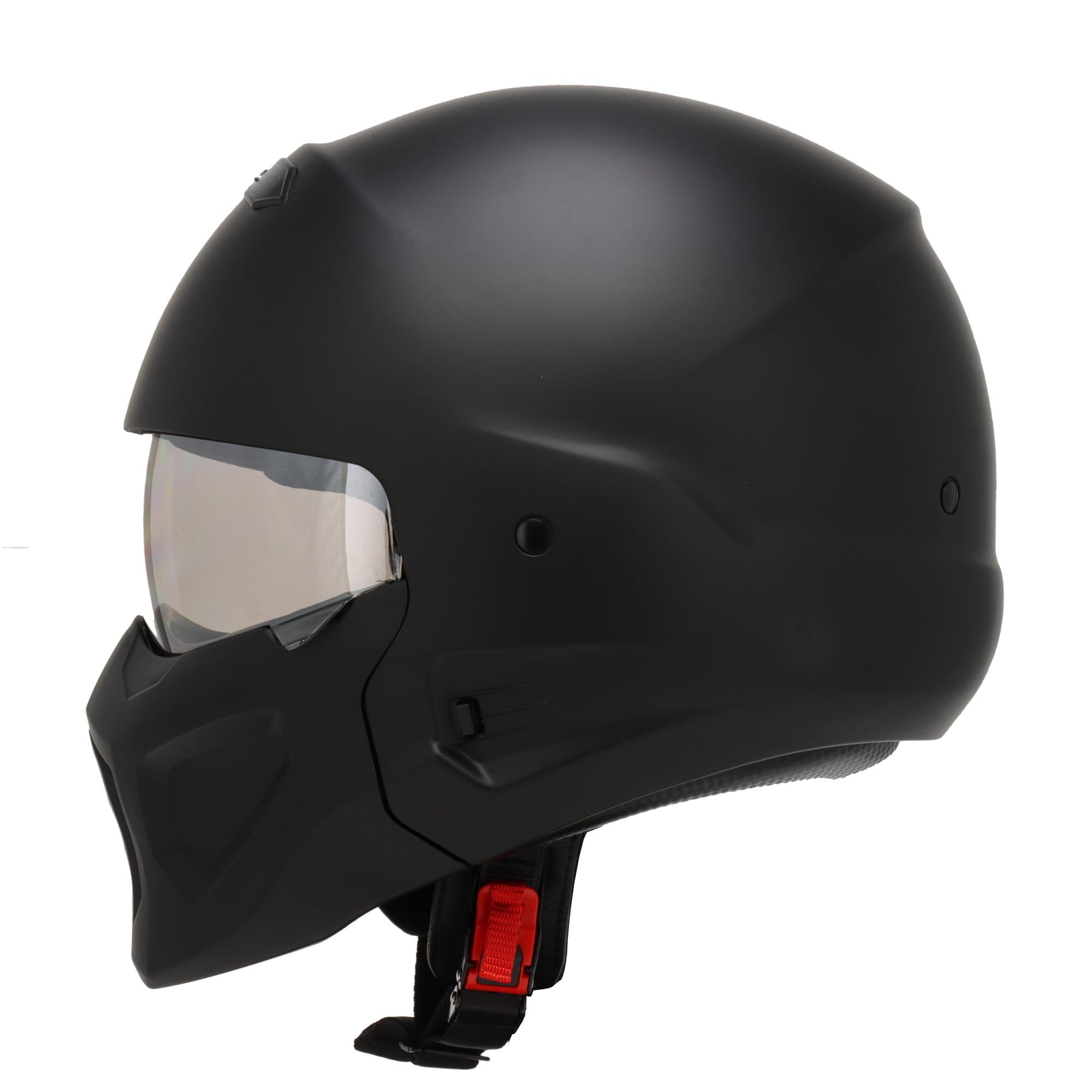 Casco Cerrado R7 RACING Omnia Dot M Negro Mate