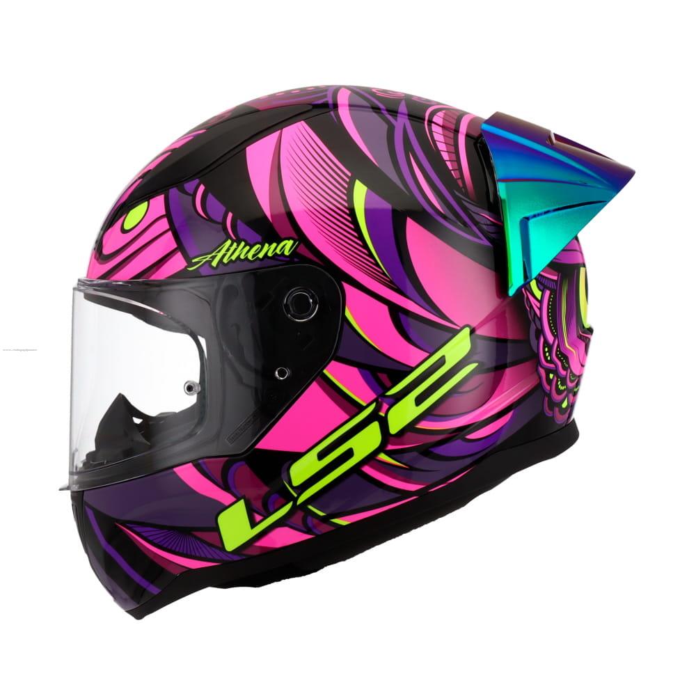 Casco Cerrado LS2 Rapid II Athena S Morado FF353