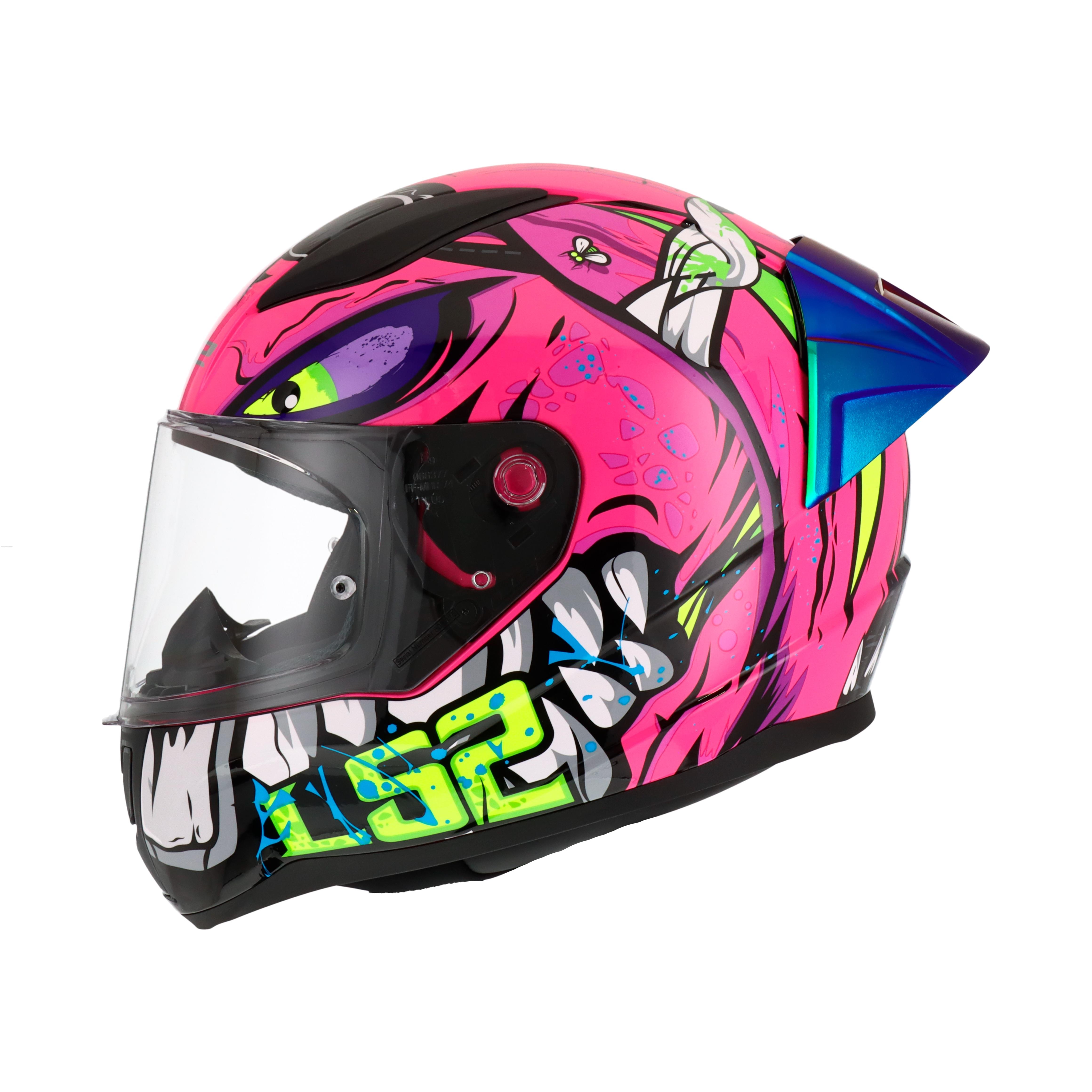 Casco Cerrado LS2 Rapid II Badass Verde FF353