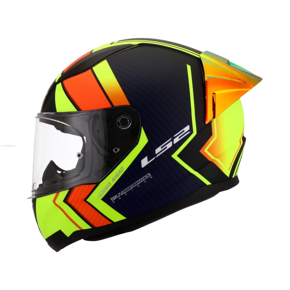 Casco Cerrado LS2 Rapid II Extra L AMARILLO/MATE FF353