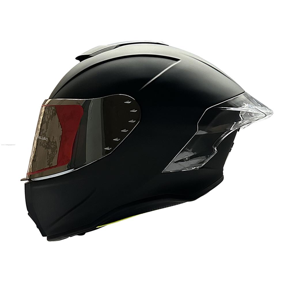 Casco Cerrado R7 RACING Badder Ece Negro Mate