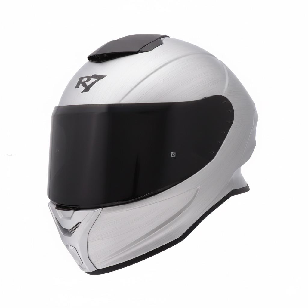 Casco Cerrado R7 RACING Badder Ece L Gris