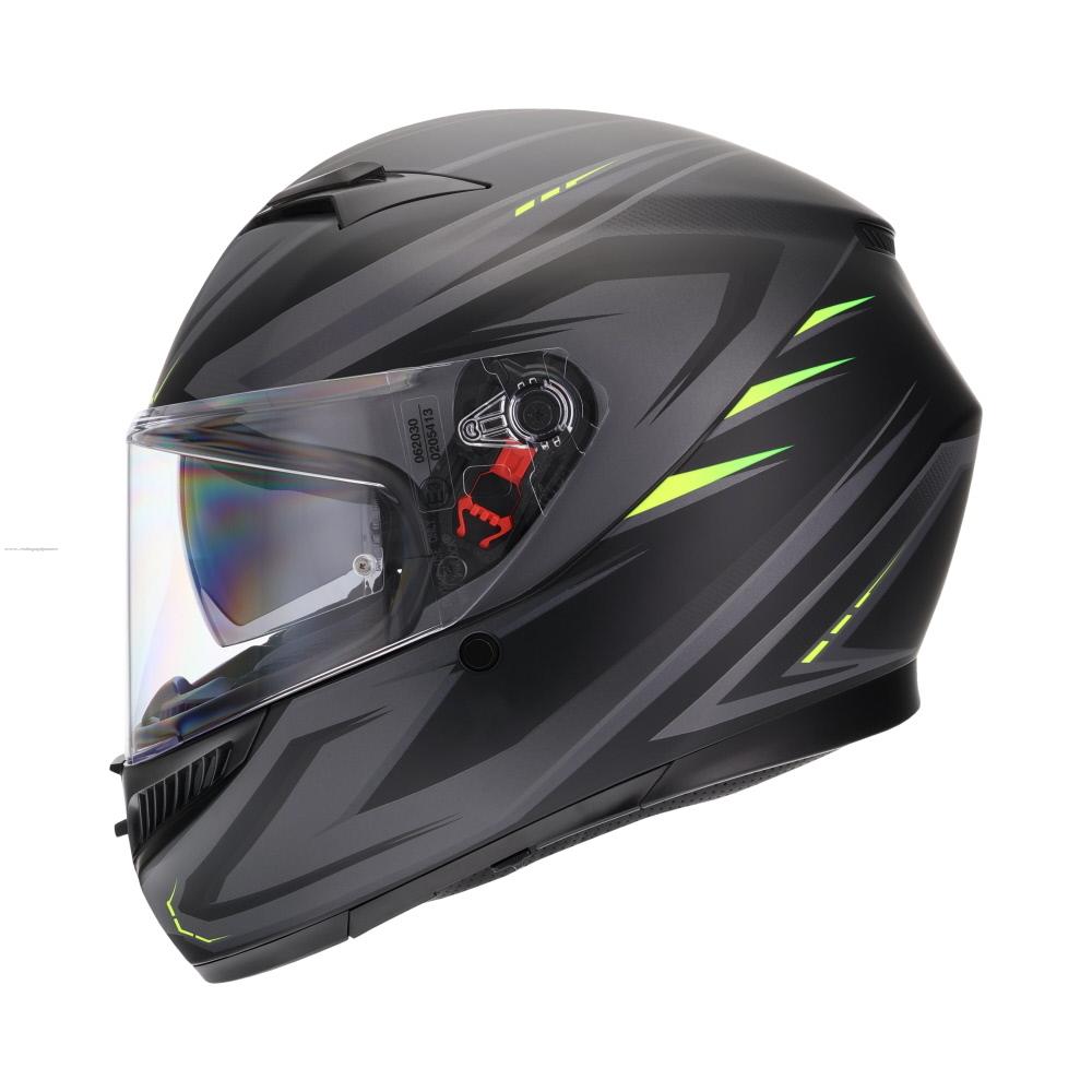 Casco Cerrado AGV K-3 E2206 Mpkl Syth L NGO/AMA FLUO/MATE