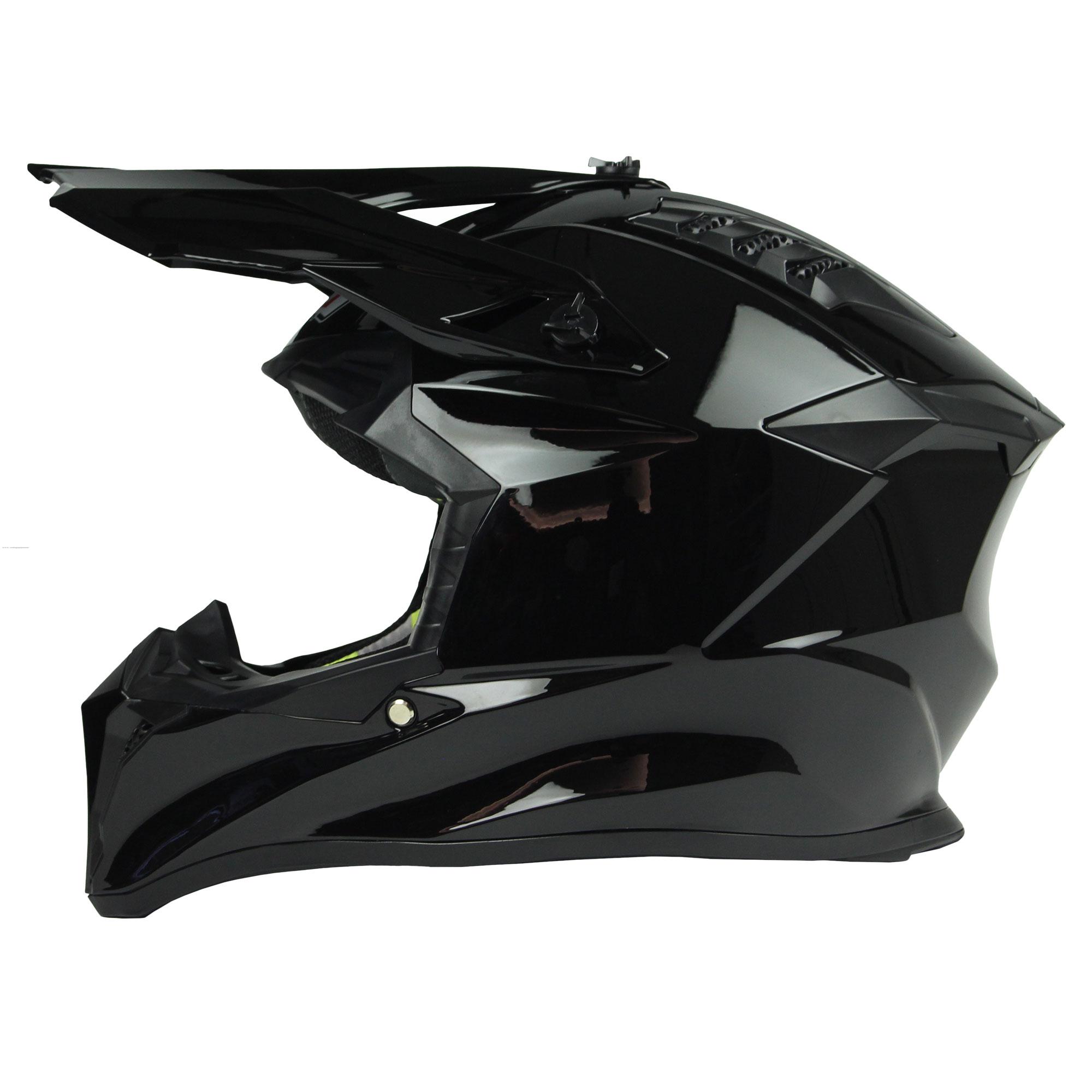 Casco Cross R7 RACING R7-127 M Negro