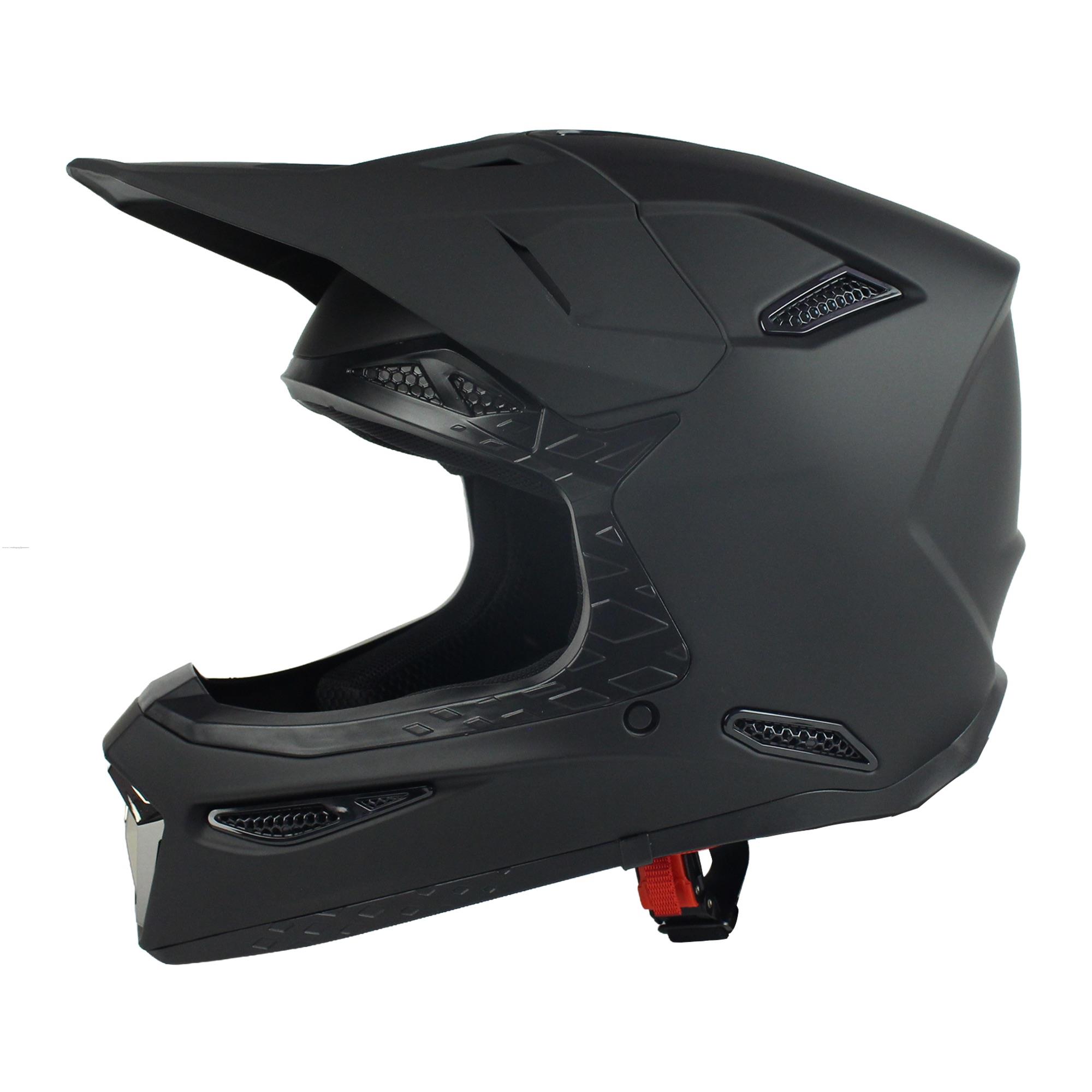 Casco Cross R7 RACING R7-121 Dot L Negro Mate