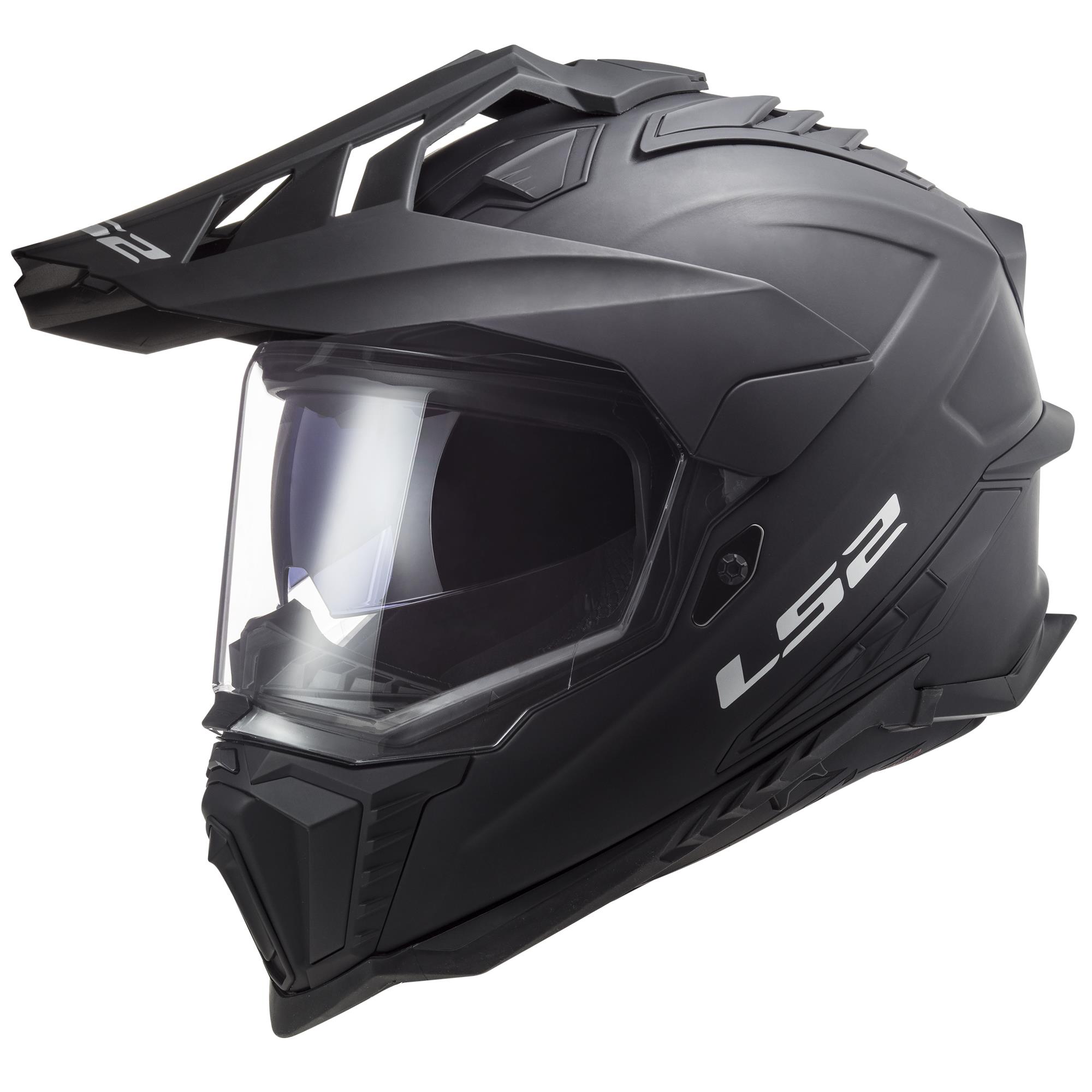 Casco Cross City LS2 Explorer Solid M Negro Mate MX701
