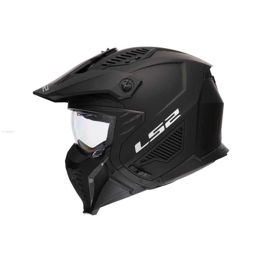 Casco Cross City LS2 Drifter Solid L NGO/MATE OF 606