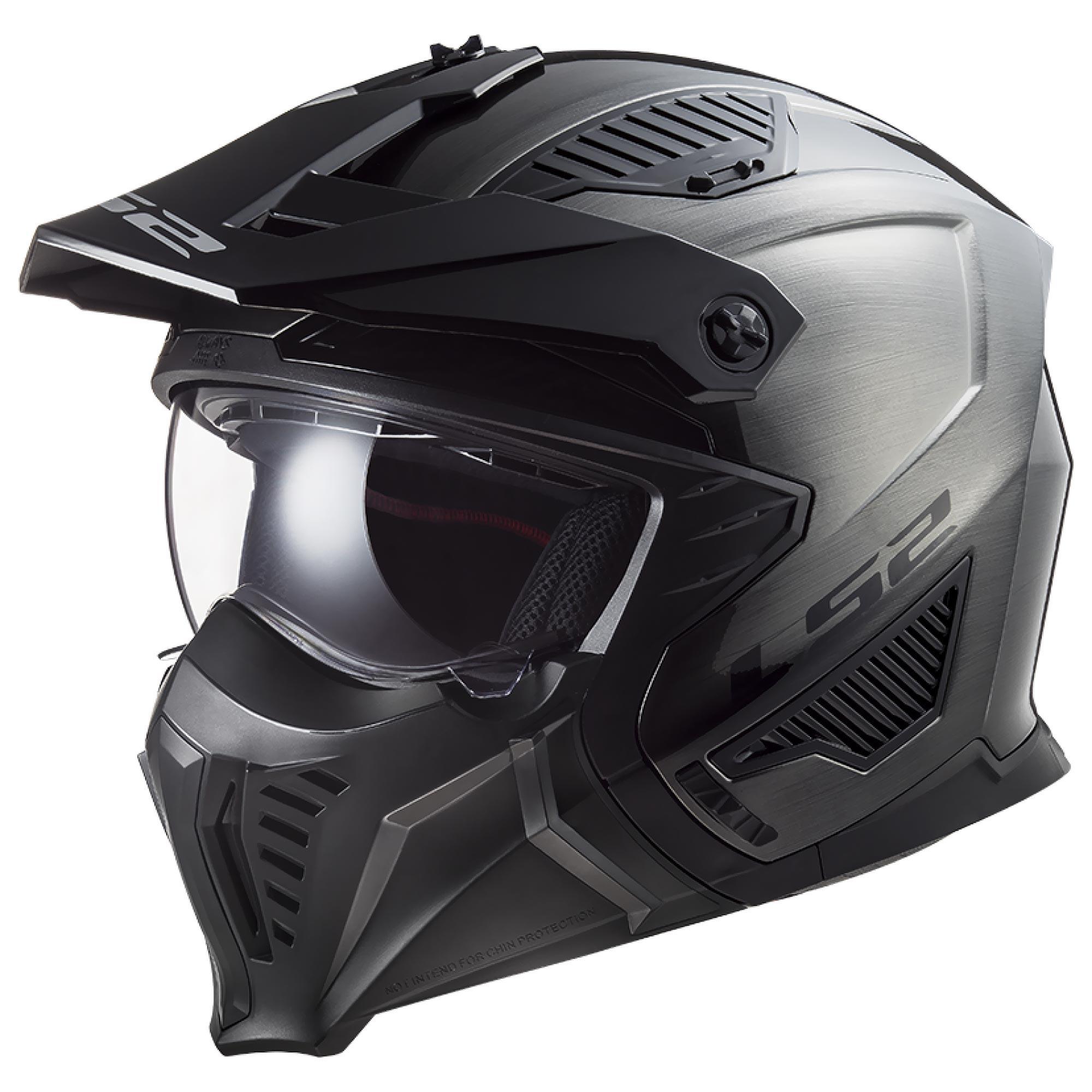 Casco Cross City LS2 Drifter Jeans L Titanium OF 606
