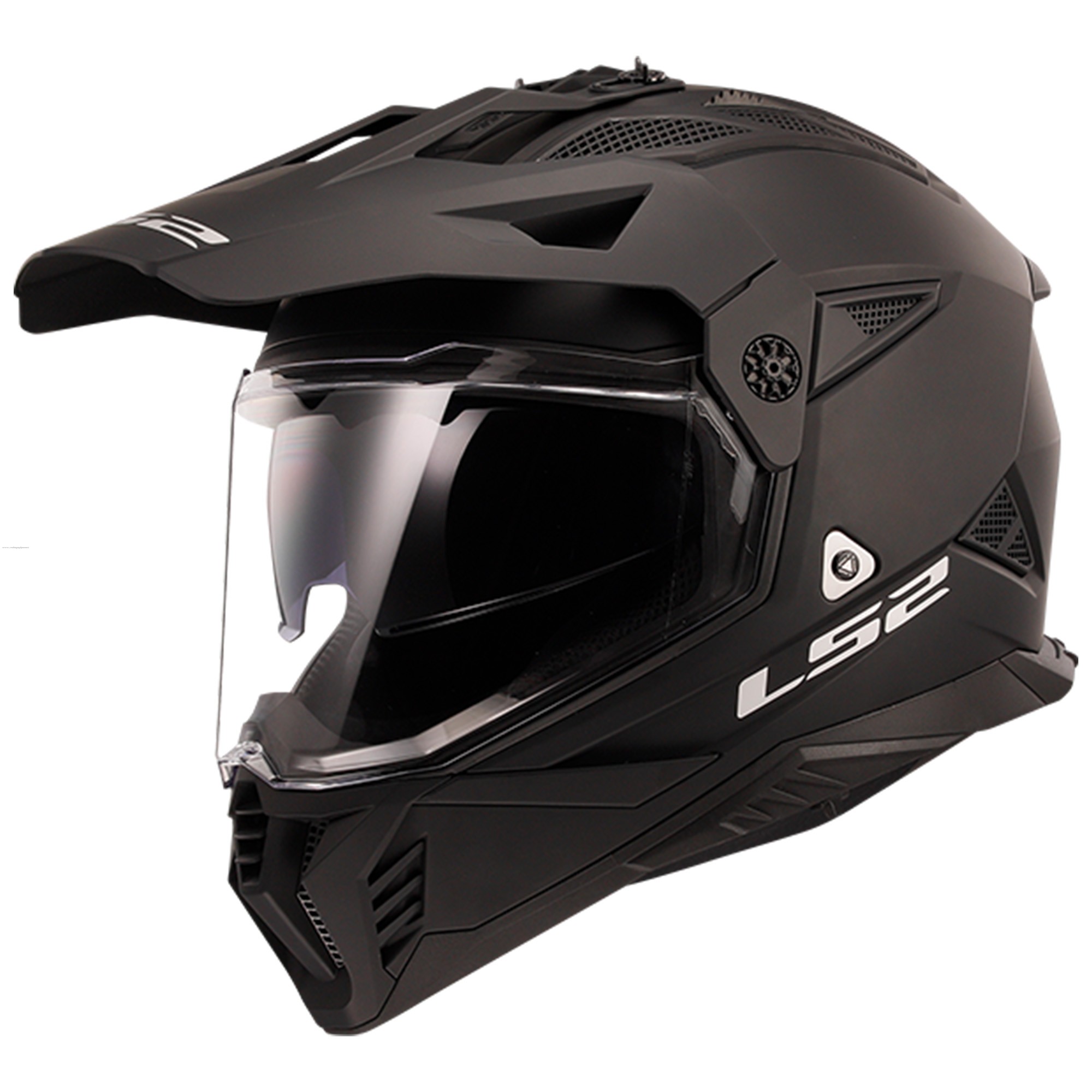 Casco Cross City LS2 Pioneer II M NGO/MATE MX702