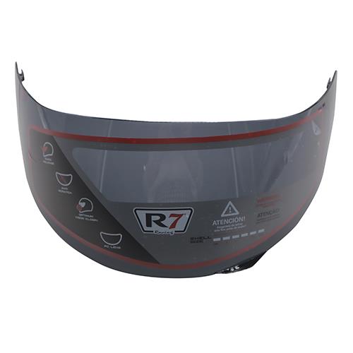 Mica para Casco R7 RACING P/UNSCARRED Oscuro