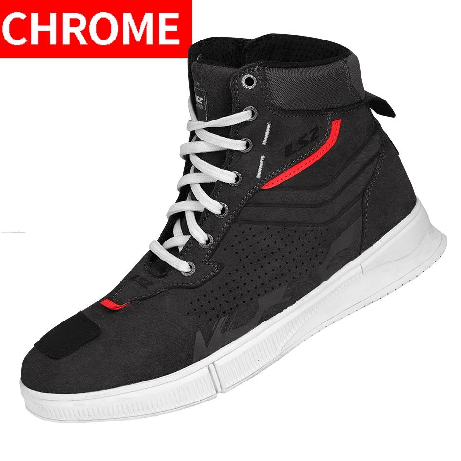 Botas LS2 Chrome #45 Negro