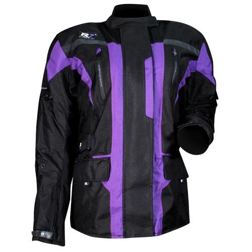 Chamarra Deportiva R7 RACING R7-246 S Morado Textil P/DAMA