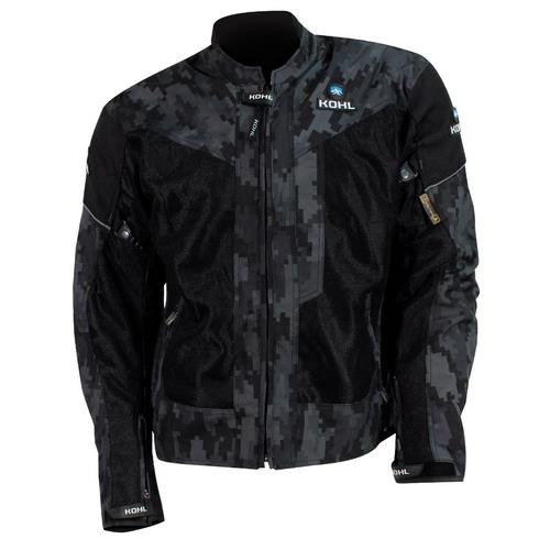Chamarra Deportiva KOHL KOHL-314 S NGO/CAMO Textil Ventilado