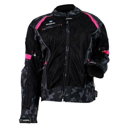 Chamarra Deportiva KOHL KOHL-477 M ROSA/CAMO Textil Ventilado P/DAMA