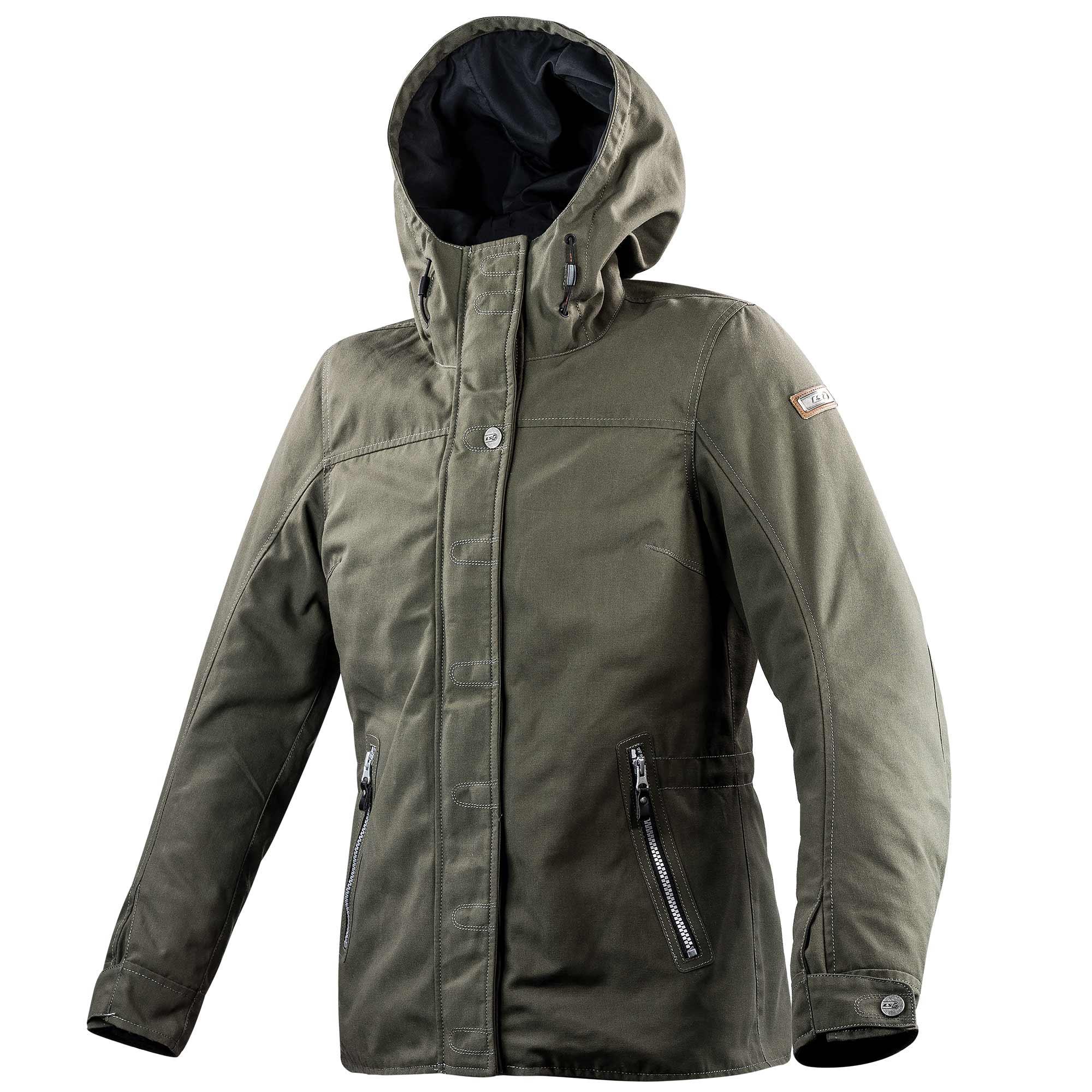 Chamarra Deportiva LS2 Rambla S Khaki Textil P/DAMA