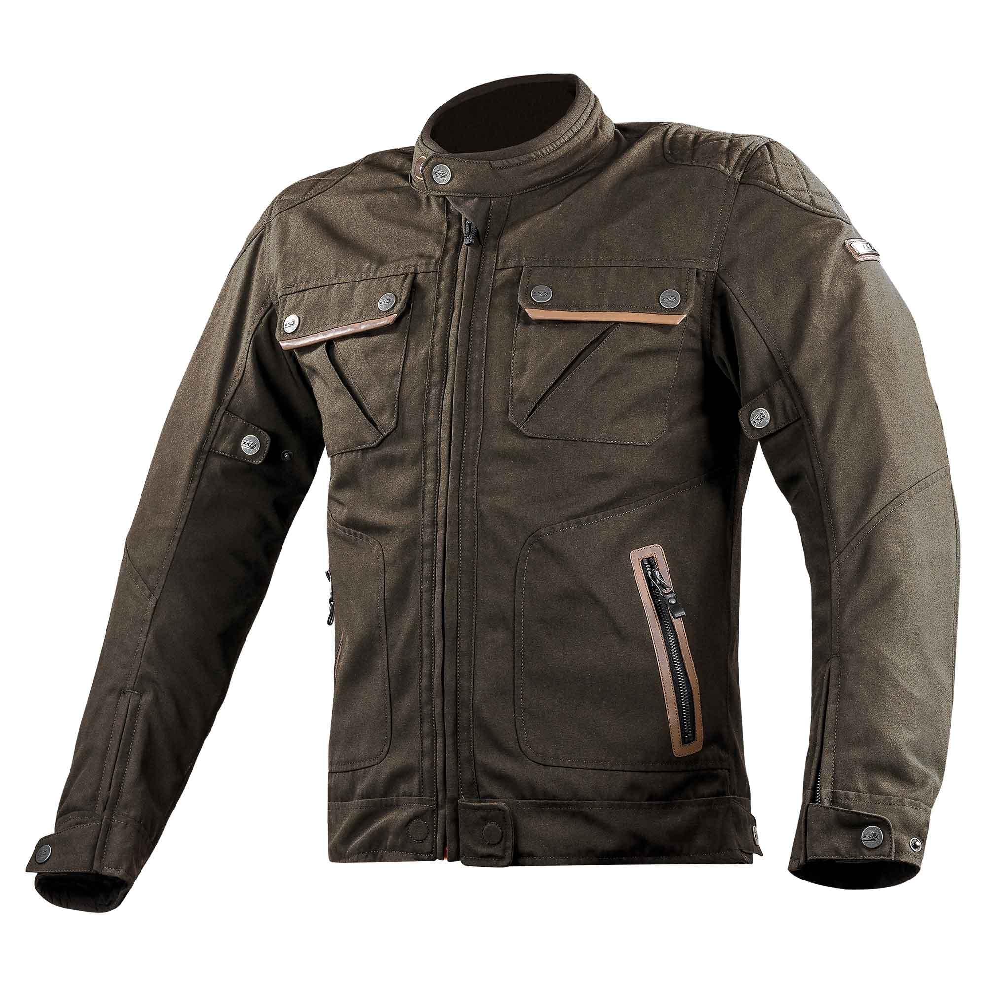 Chamarra Deportiva LS2 Bullet L Cafe Textil