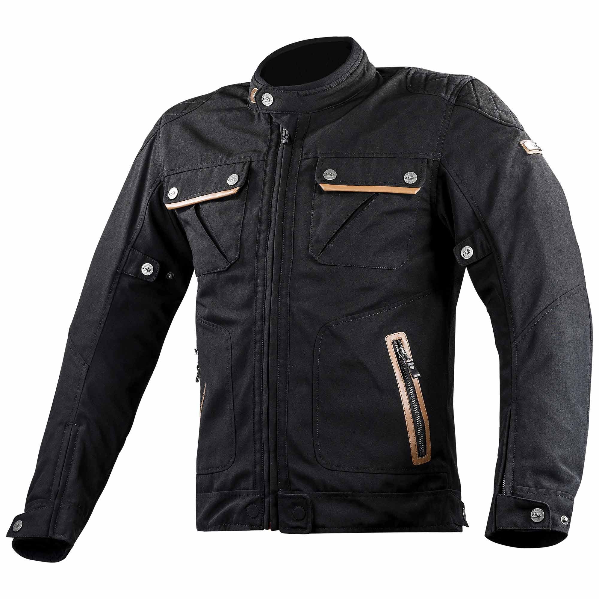 Chamarra Deportiva LS2 Bullet 2XL Negro Textil