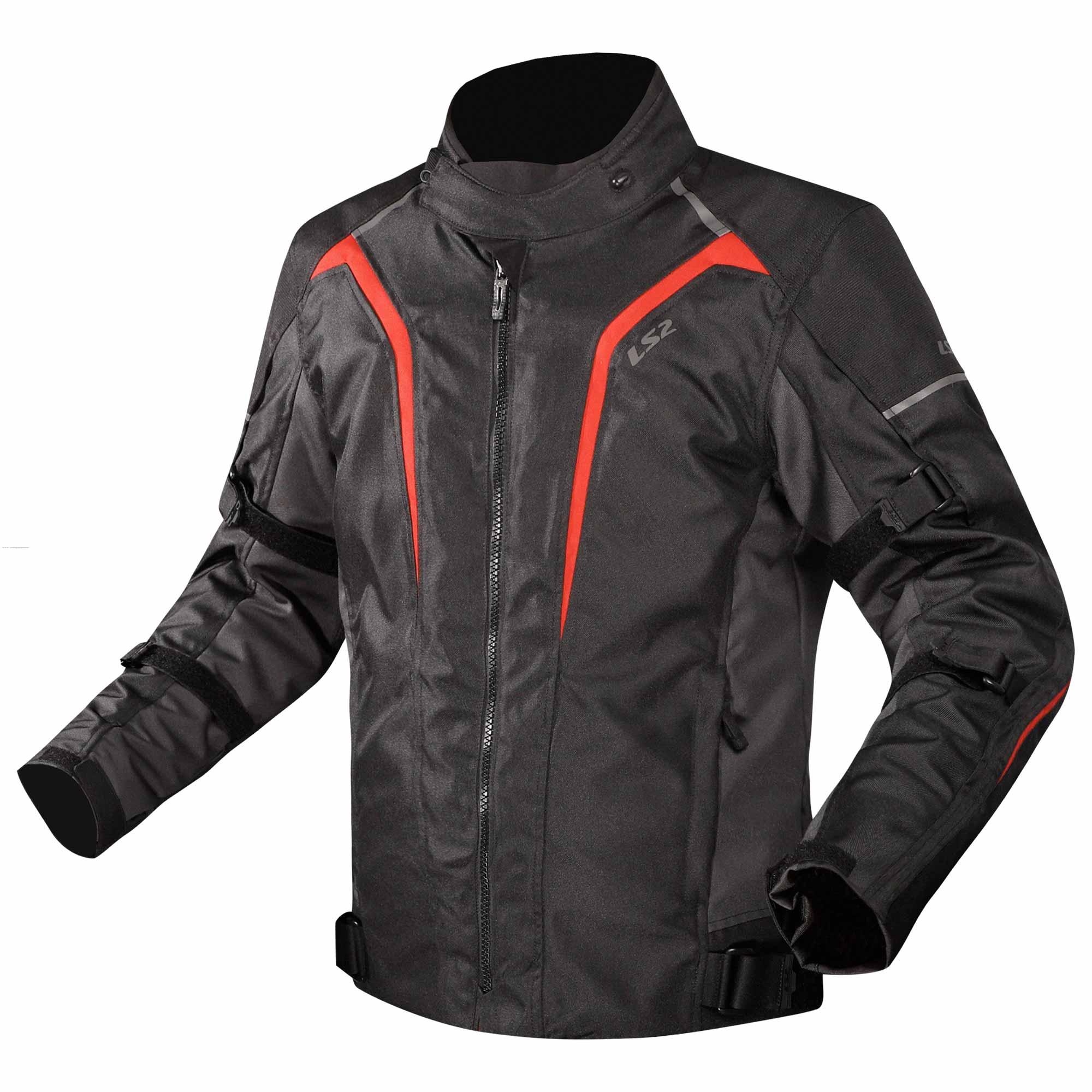 Chamarra Deportiva LS2 Sepang S NGO/ROJ Textil