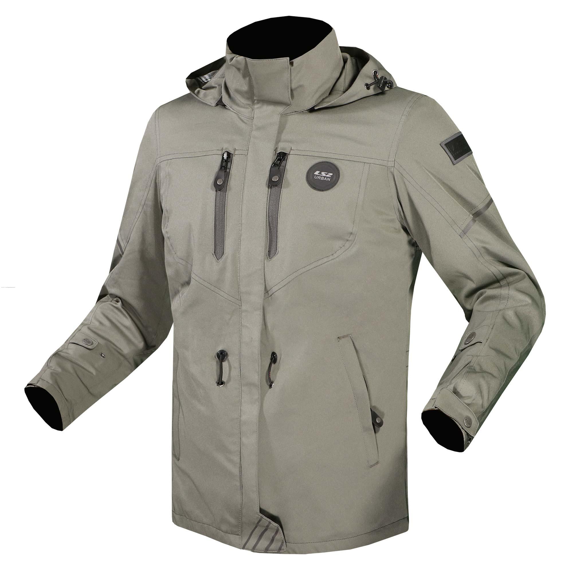Chamarra Deportiva LS2 Rambla Evo XS Khaki Textil P/DAMA