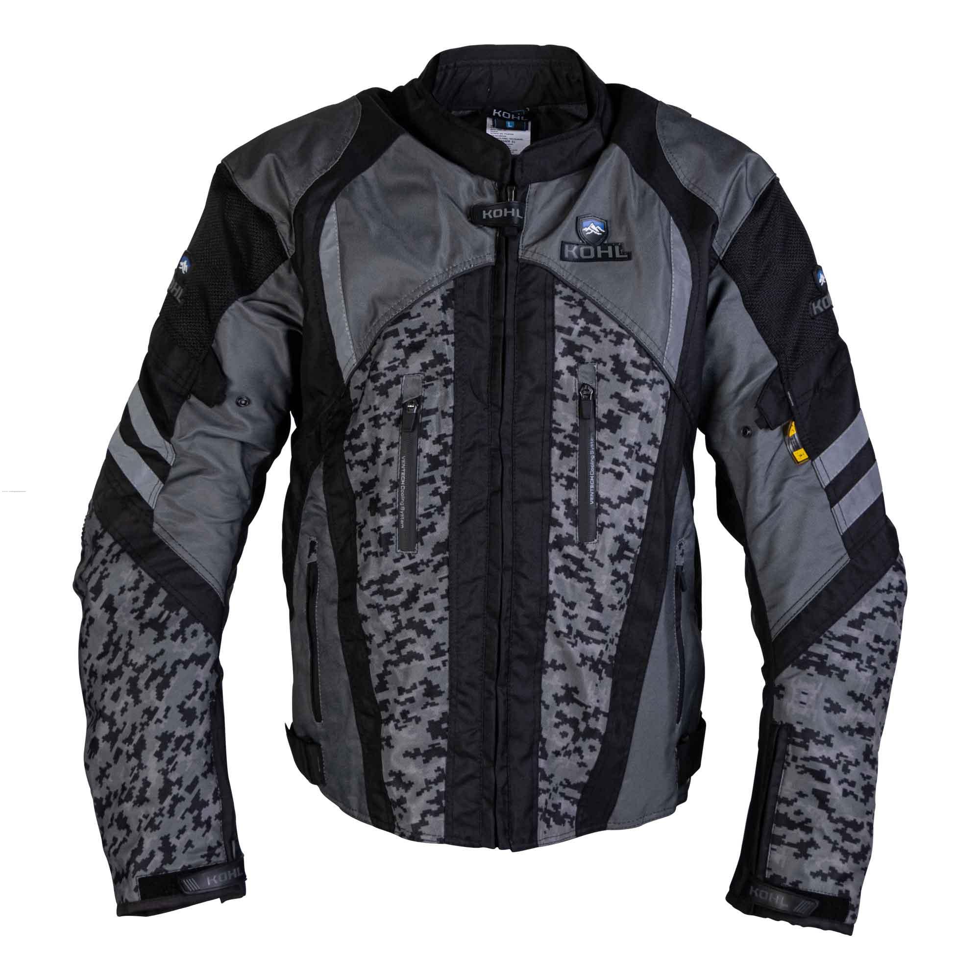 Chamarra Deportiva KOHL KOHL-107 XL GRS/CAMO Textil