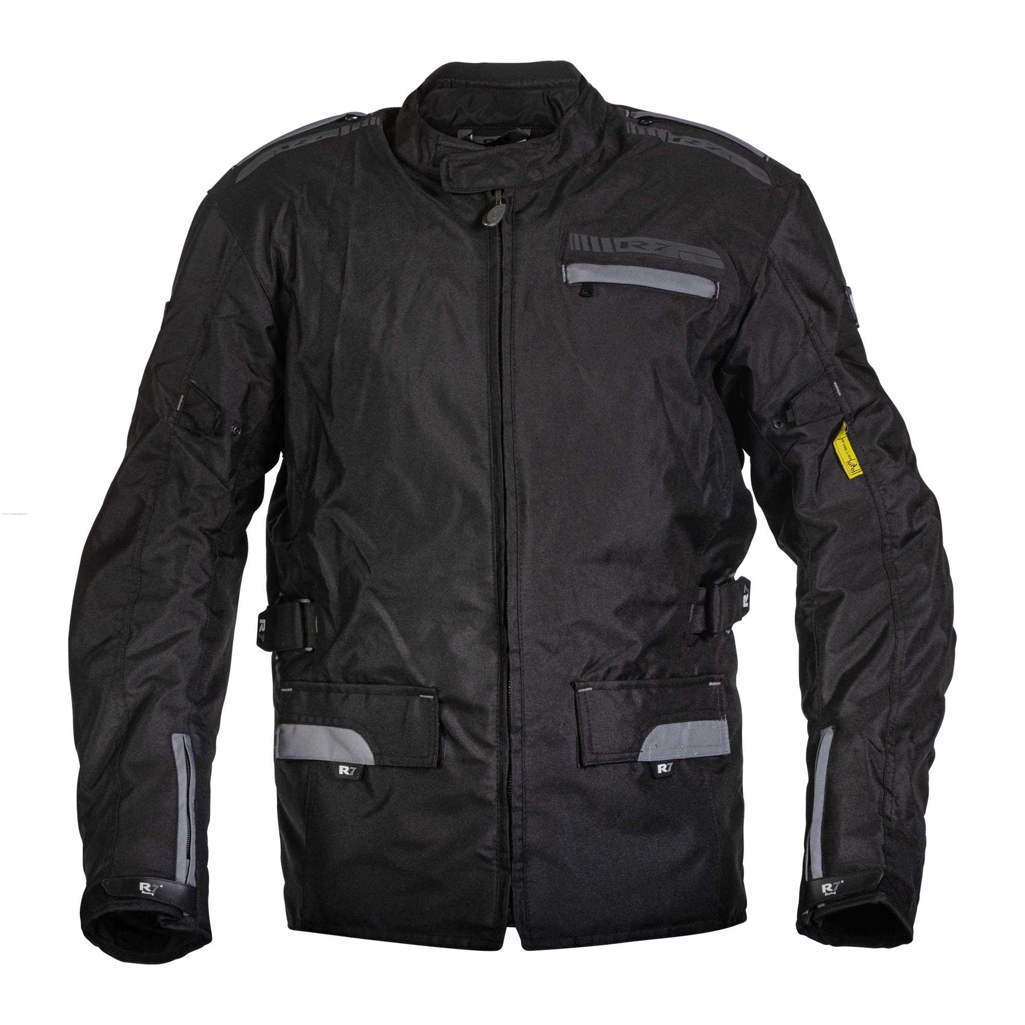 Chamarra Deportiva R7 RACING R7-231 XS Gris Textil