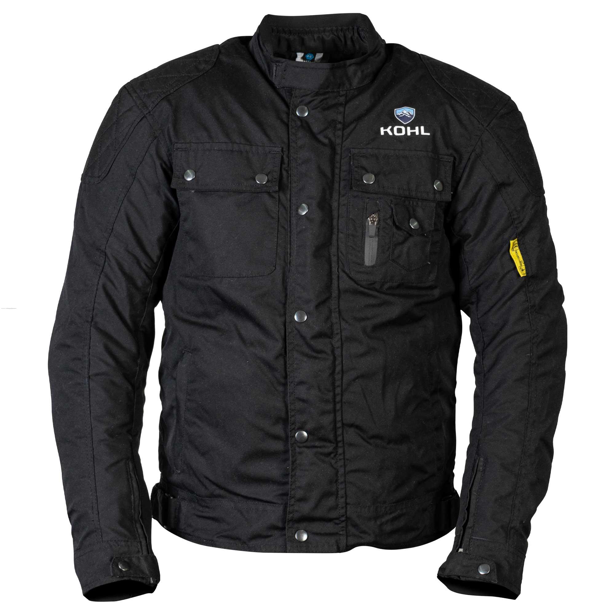 Chamarra Deportiva KOHL KOHL-3302 L Negro Textil