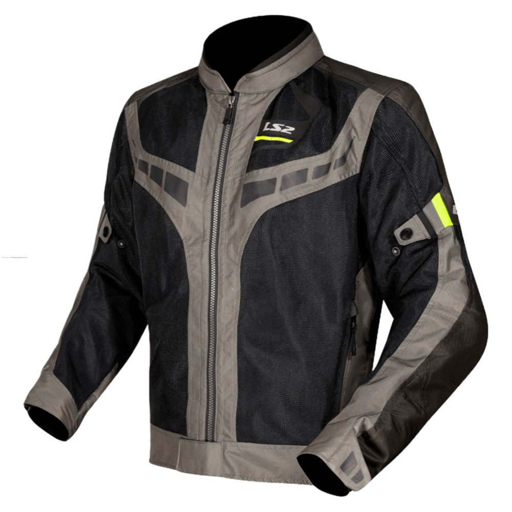 Chamarra Deportiva LS2 Garda Air L VDE/NGO/GRS Textil