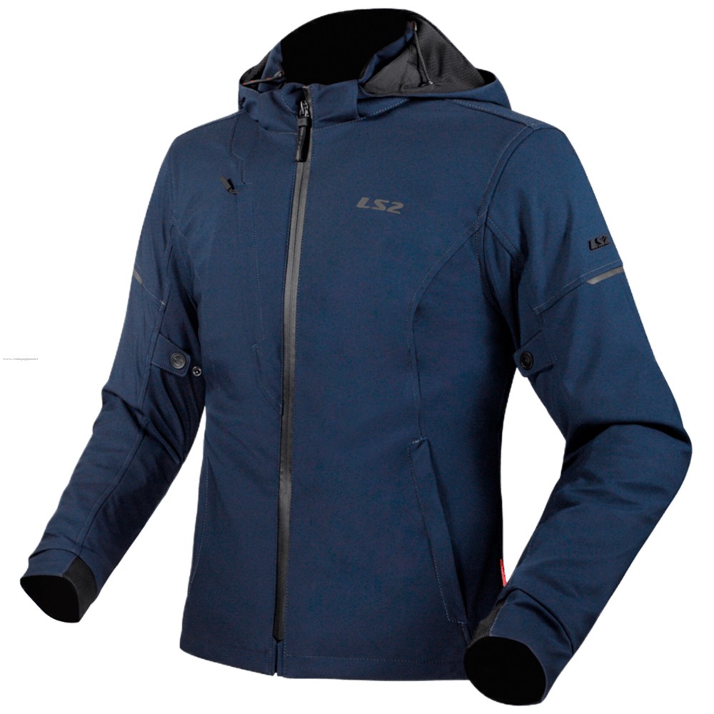 Chamarra Deportiva LS2 Bolton L Azul Textil