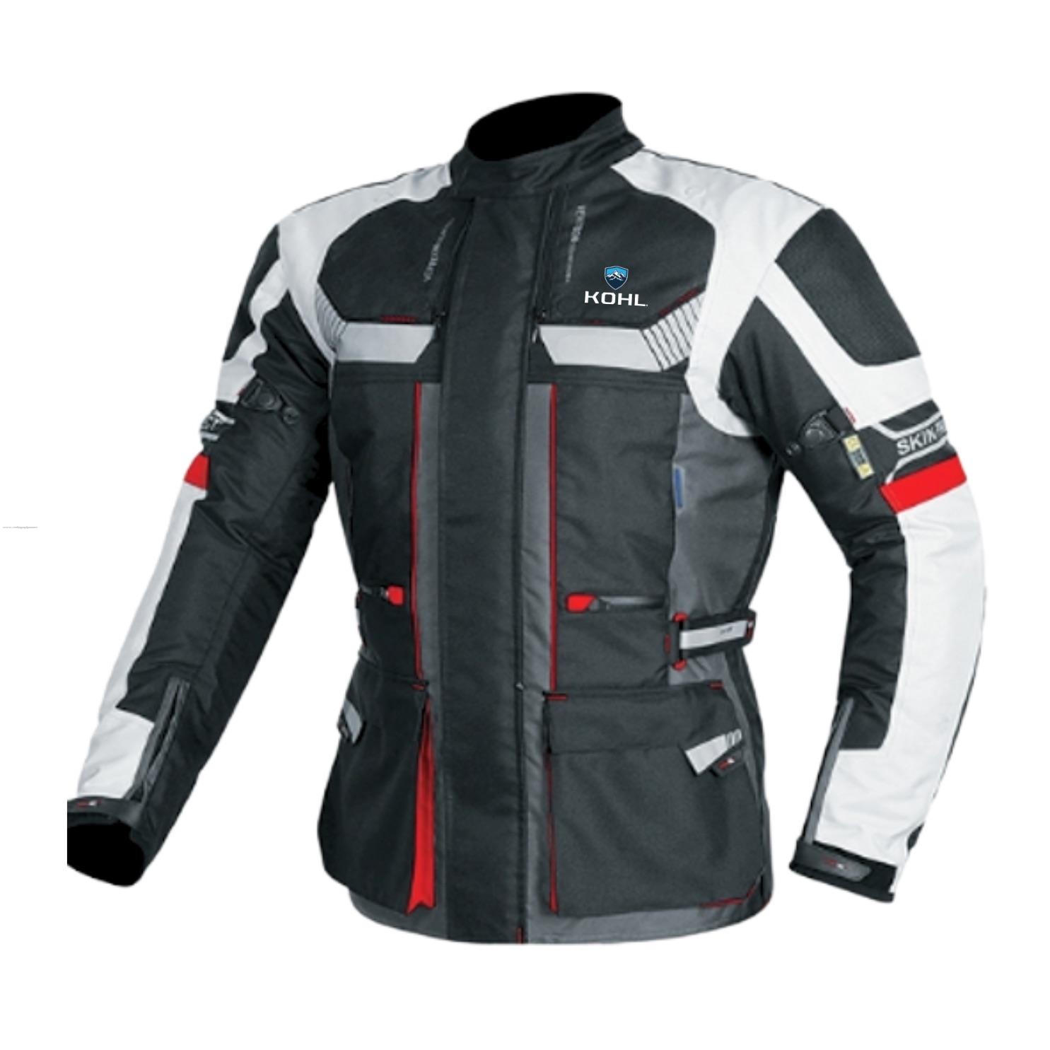 Chamarra Deportiva KOHL KOHL-06 L NGO/GRS/ROJ Textil