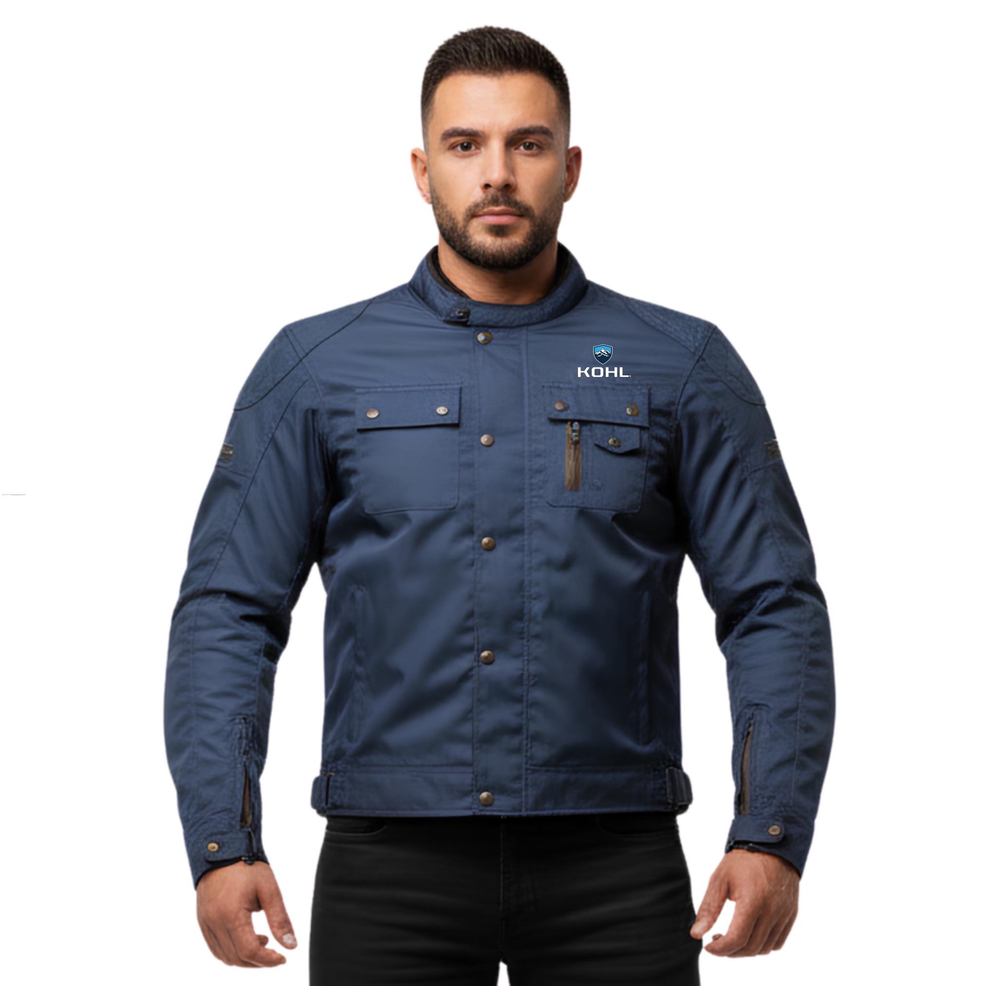 Chamarra Deportiva KOHL Hunter L Azul Textil