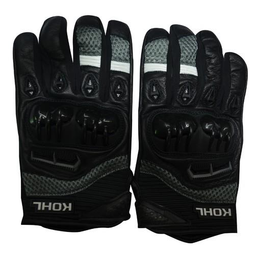 Guantes Vel KOHL KOHL-204 S Gris TEXTIL/PIEL Ventilado