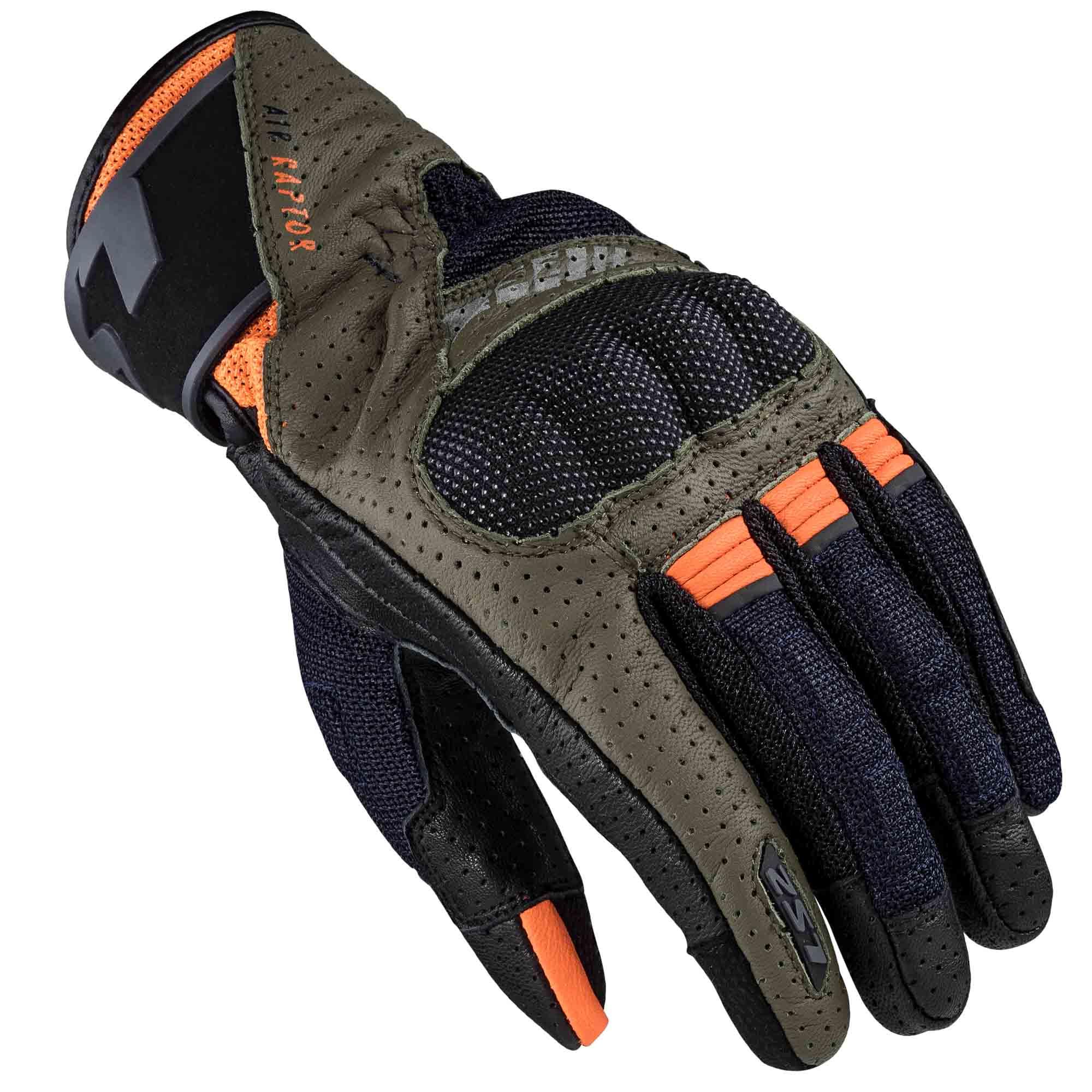 Guantes Vel LS2 Air Raptor L VDE/NJA Textil