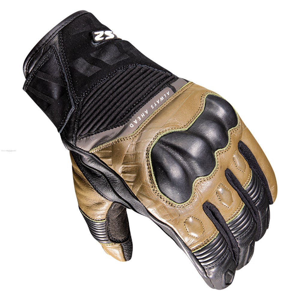 Guantes Vel LS2 Octane L NGO/CAFE Piel