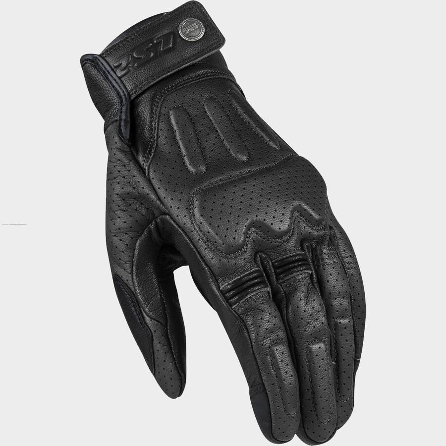 Guantes Vel LS2 Rust L Negro Piel