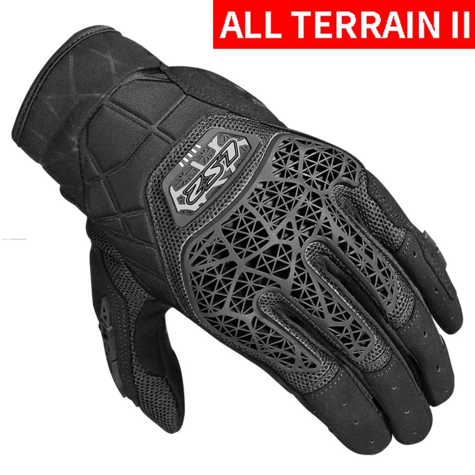 Guantes Vel LS2 All Terrain II L Negro Textil