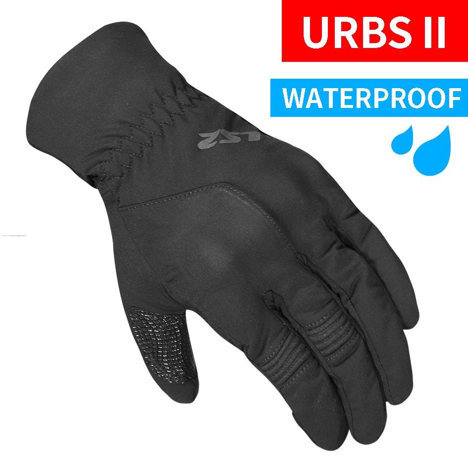Guantes Vel LS2 Urbs II L Negro Textil